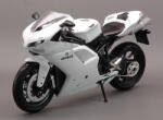 New Ray Machetă moto NEW RAY [1: 12] - DUCATI 1198 WHITE (BLC-NY57143W)