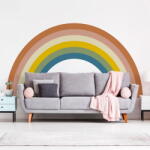 Ambiance Autocolant de perete pentru copii 158x87 cm Pastel Rainbow - Ambiance