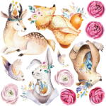 Ambiance Autocolant de perete Ambiance Cute Forest Animals