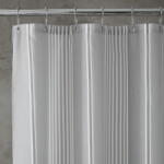 Catherine Lansfield Perdea de duș 180x180 cm Textured Stripe - Catherine Lansfield Perdea de dus