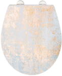 WENKO Capac de toaletă cu închidere automată 37, 5 x 44, 5 cm Agate - Wenko