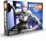 AK Interactive WHITE COLORS SET (AK11609)