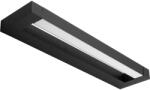 idealed LOVIS tükörlámpa LED fürdőszobai oldalfali lámpa 24W 1680lm fekete semleges 120cm IP44 360° (IDEALAM0085)
