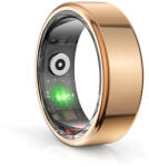 Techsuit - Smart Ring (R02) - Uniszex, pulzusmérő, HRV, oxigéntelítettség, fitnesz, 57, 17 mm-es méret, QRing alkalmazás - Rose Gold (KF2332771)