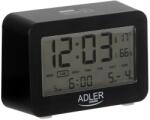 Adler Будилник с часовник Adler AD 1196, USB, 2xaa, черен (AD 1196 black) Будилник