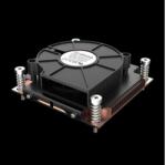 AKASA Fan Akasa 1U Intel LGA1700 Alacsony Profilú CPU-hűtő - AK-CC7406BP01 (AK-CC7406BP01)