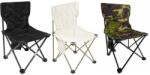  Scaun mare pliabil de camping 40x40x68 cm, Negru