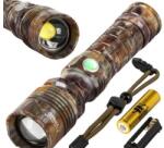  Lanterna tactica LED Bailong ZOOM CREE, camo