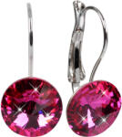 Levien Elegáns fülbevaló Rivoli Fuchsia
