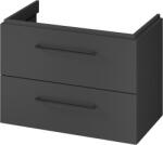 Cersanit Larga dulap 79.4x44.4x57.2 cm sub chiuveta pe perete antracit S164-037 (S164037)