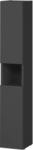 Cersanit Larga dulap 20x22.2x120.5 cm laterala pe picioare antracit S164-039 (S164039)