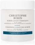 Christophe Robin Cleansing Purifying Scrub with Sea Salt sampon pentru curatare cu efect exfoliant 75 ml