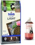 bosch Light 12, 5 kg + LAB V Ulei de somon pentru câini și pisici 1000 ml