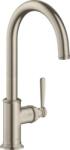 Hansgrohe Montreux baterie bucătărie pe picior nichel 16580820 (16580820)
