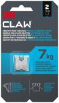 3M CLAW Kézzel benyomható akasztó gipszkartonhoz, 2 db, 7 kg teherbírás (3PH7-2WMR)