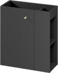 Cersanit Larga dulap 49.2x21.5x55.1 cm sub chiuveta pe perete antracit S164-056-DSM (S164056DSM)