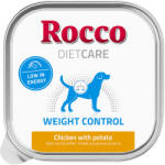 Rocco 20x150g Rocco Diet Care Weight Control csirke & burgonya tálcás nedves kutyatáp