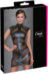 Cottelli Collection - fényes, testre simuló ruha (fekete) (27179051041) - szexaruhaz
