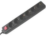 Schrack 6 Plug 1,4 m Switch (Q7110090)