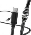 Hama Cablu de Incarcare Hama Metal micro-USB 1.5 m Negru (4047443406491)