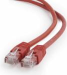 Gembird PP6U-2M/R UTP CAT6 Patch kábel 2m Piros (PP6U-2M/R)