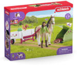 Schleich Schleich, Horse Club, Sarah si excursia de camping, set, 42533 Figurina
