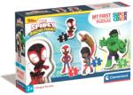 Clementoni Puzzle 4 in 1 Clementoni, Spidey and his Amazing Friends, 3, 6, 9, 12 piese (N01020836_001w) Puzzle