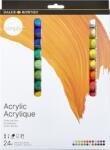 Daler-Rowney Simply Set de vopsele acrilice 24 x 12 ml (126500024)
