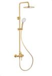 Armatura Moza zuhany készlet fal trópusi zuhany opcióval arany 5036-910-31 (503691031)