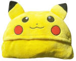Halantex Pokémonok kapucnis plüss takaró - Pikachu