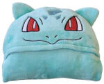 Halantex Pokémonok kapucnis plüss takaró - Bulbasaur