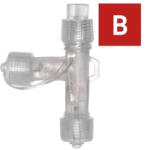 EMOS T-elosztó sorolható Standard fény füzérekhez, átlátszó, kültéri és beltéri D1ZT01 (EMOS-D1ZT01)