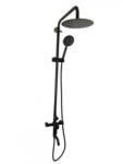 Mixxus Coloana de dus Mixxus SUS-009-J NEGRU, 120 cm baterie si para, monocomanda, furtun flexibil Innovative ReliableTools