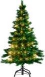 CASARIA Brad artificial de Crăciun RUDOLPH cu luminițe, 150 cm, verde