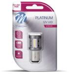 m-tech Bec LED Platinum, Canbus, Alb, P21 5W, 12 24V, BAY15d (LB863W-01B)