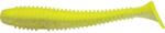 Rapture Ribbed Swing Shad 7cm chartreuse ghost 12db plasztik csali (188-00-961)