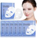 NOVA KISS Set Ingijire Premium cu 6 Masti Concentrate BIO Collagen, Formula Avansata cu Probiotice, Tehnologie Hydro-Gel Masca de fata