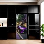 AVEX Folie imprimata color pentru decor Frigider, dimensiune 200 x 90cm, model: AVX-FR07 (AVX-FR07) - kalki