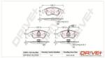 Dr! ve+ set placute frana, frana disc Dr! ve+ DP1010.10. 0799 (DP1010.10.0799)