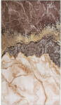 Vitaus Covor maro coniac/crem lavabil 80x50 cm - Vitaus Covor