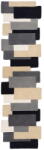 Flair Rugs Covor tip traversă gri din lână 60x230 cm Collage - Flair Rugs Covor