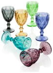 Brandani Set 6 pahare Diamante Goblet, 250 ml Pahar