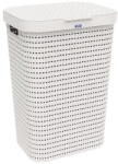 Rotho Coș de rufe din plastic alb 55 L Country - Rotho