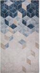 Vitaus Covor albastru închis/crem lavabil 230x160 cm - Vitaus Covor
