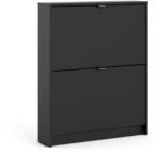 Tvilum Pantofar negru cu deschidere înclinată Shoes - Tvilum Pantofar