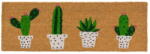 Unimasa Covoraș de intrare din fibre de nucă de cocos 25x75 cm Cactus - Casa Selección Pres