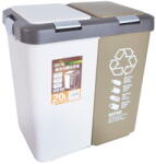 Orion Coș de reciclare 20 l Duo Dust - Orion Cos de gunoi