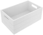 Orion Cutie de depozitare albă din lemn 36x26x15 cm - Orion