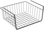 Metaltex Coș de agățat pentru raft bucătărie Metaltex, lungime 30 cm, negru