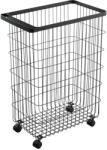 YAMAZAKI Coș de rufe negru din metal 55 l Tower - YAMAZAKI